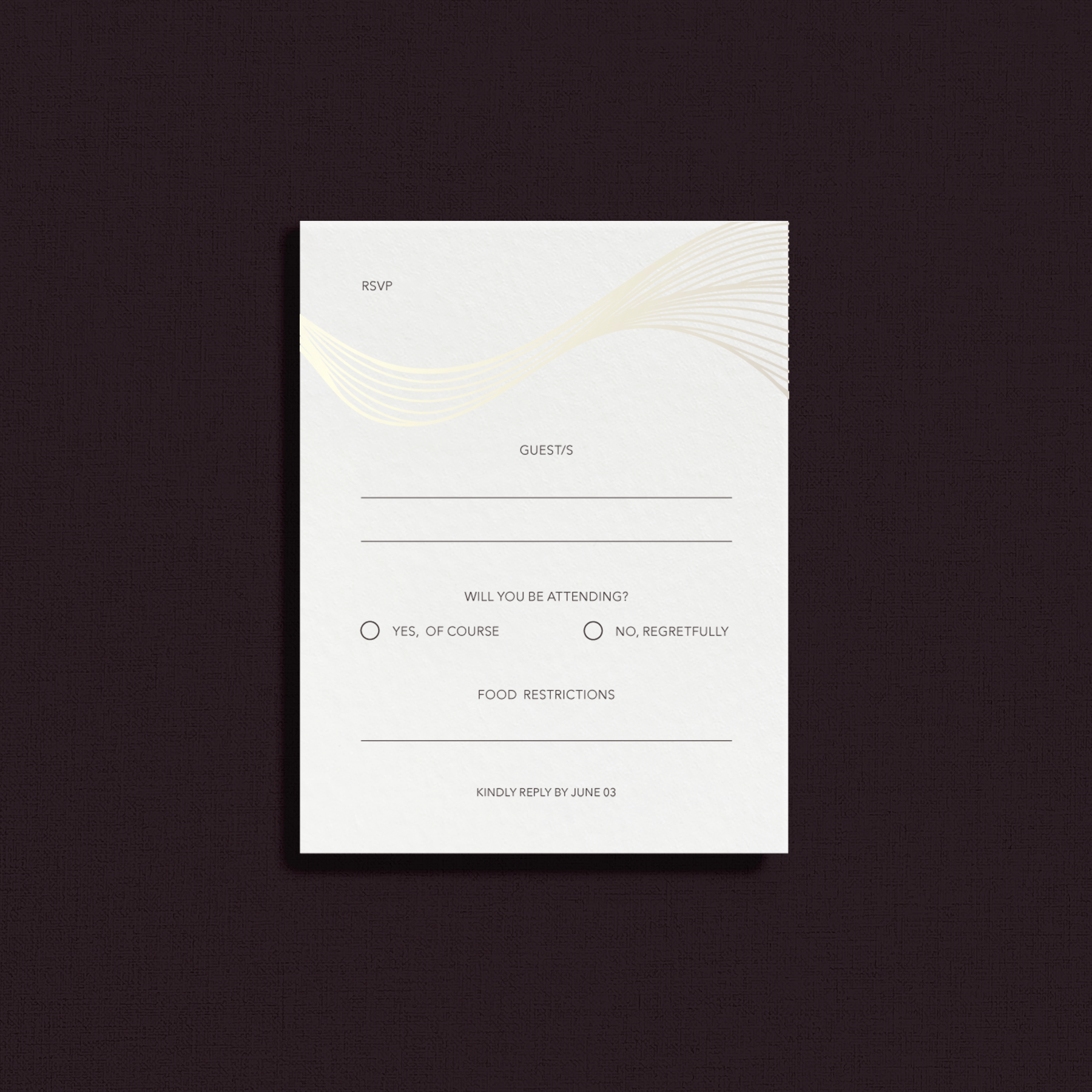 Entwine RSVP